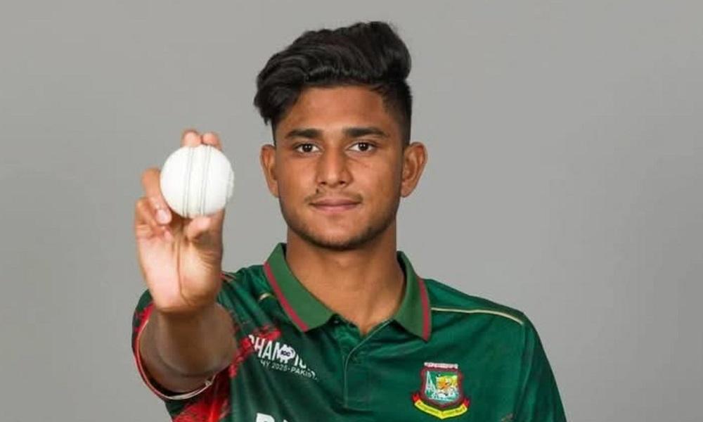 আইসিসির মাসসেরা ক্রিকেটার নাহিদ রানা