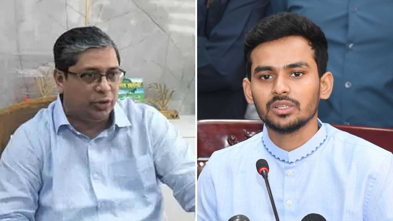 এলজিআরডি প্রতিমন্ত্রী মীর শাহে আলমকে আসিফ মাহমুদের চ্যালেঞ্জ